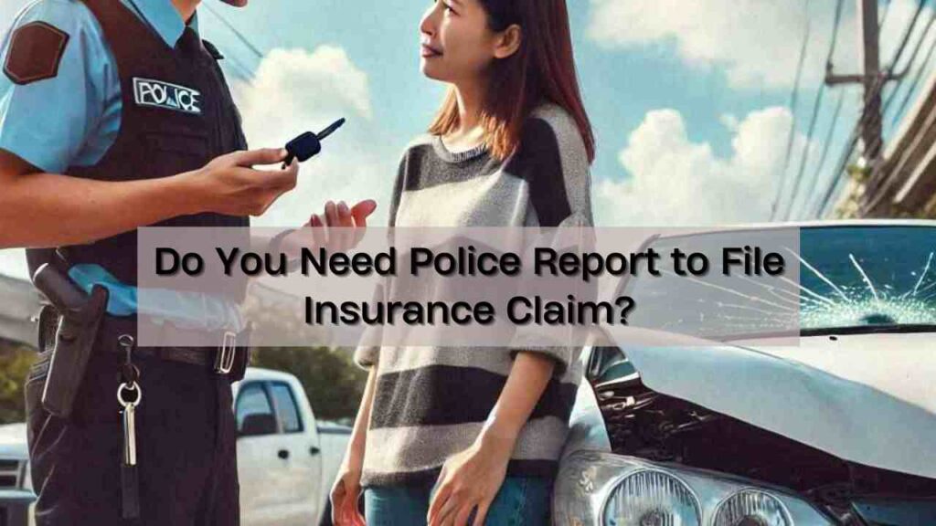 Do You Need Police Report to File Insurance Claim