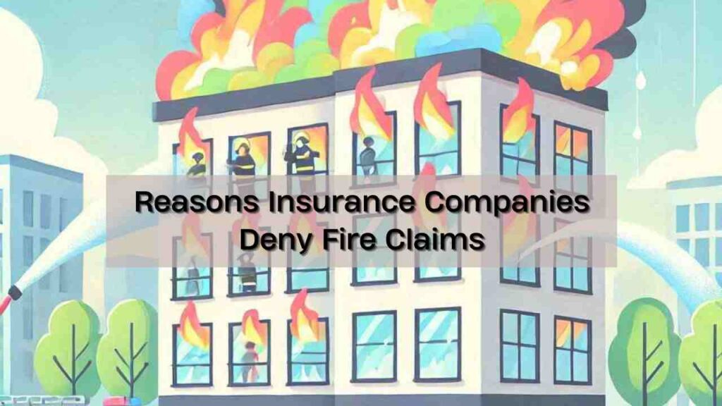 Reasons Insurance Companies Deny Fire Claims